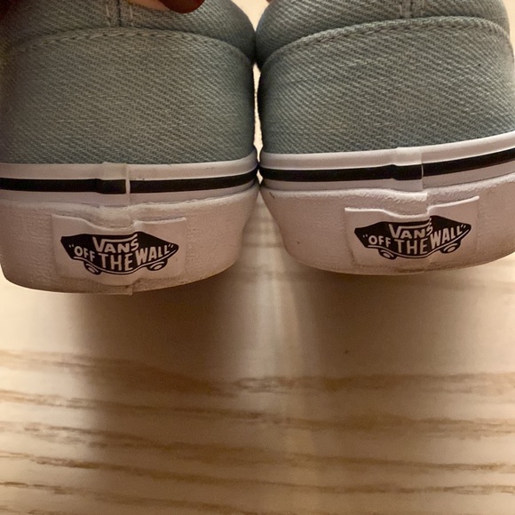 Denim vans slip ons - Picture 3 of 5
